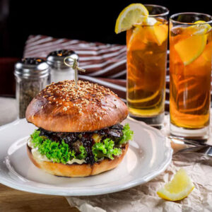 Crispy chicken sandwich