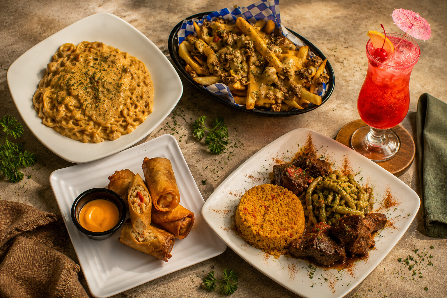 Late-Night Caribbean Food